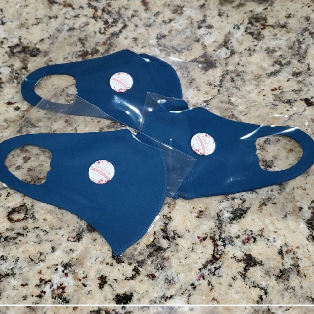 ** 3~Washable Face Masks **